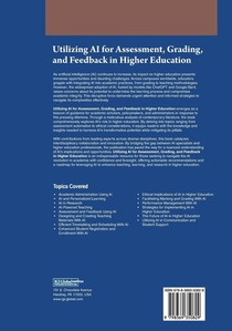 Utilizing AI for Assessment, Grading, and Feedback in Higher Education achterzijde