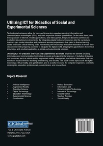 Utilizing ICT for Didactics of Social and Experimental Sciences achterzijde