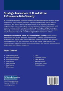 Strategic Innovations of AI and ML for E-Commerce Data Security achterzijde
