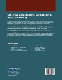Generative AI Techniques for Sustainability in Healthcare Security achterzijde