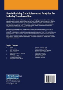 Revolutionizing Data Science and Analytics for Industry Transformation achterzijde