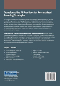Transformative AI Practices for Personalized Learning Strategies achterzijde