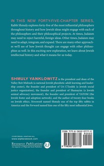 Yanklowitz, S: 45 Great Philosophers and What They Mean for achterzijde