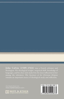 Commentaries on the Four Last Books of Moses Arranged in the Form of a Harmony, Volume 3 achterzijde