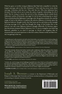 Artemis, Eve, and the Image of God achterzijde