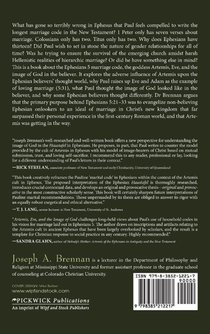 Artemis, Eve, and the Image of God achterzijde