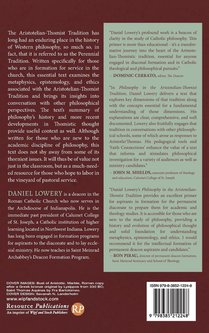 Philosophy in the Aristotelian-Thomist Tradition achterzijde