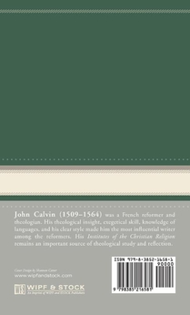 Commentaries on the Epistles of Paul the Apostle to the Philippians, Colossians, and Thessalonians achterzijde