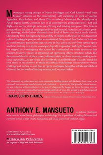 The Metaphysics of Power achterzijde