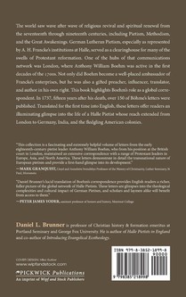Boehm, A: London Correspondence of Anthony William Boehm achterzijde