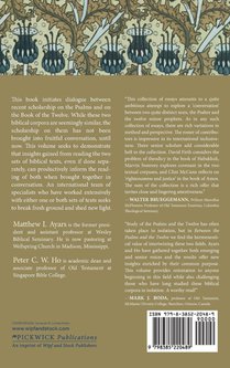 Between the Psalms and the Twelve achterzijde
