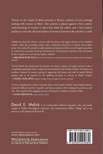 Women in the Gospel of Mark achterzijde