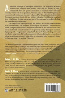 Integrating Theology, Church, and Ministry in a Chinese Seminary achterzijde