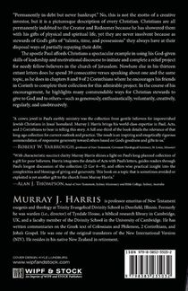 Christian Stewardship in Light of Paul's Collection for the Poor achterzijde