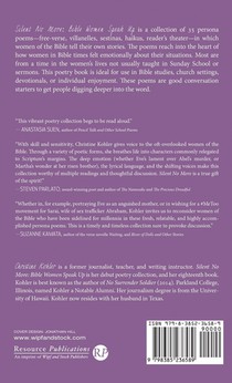 Silent No More achterzijde