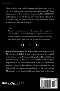 A Conversation With Barbara achterzijde