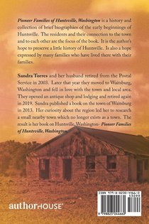 PIONEER FAMILIES OF HUNTSVILLE, WASHINGTON achterzijde