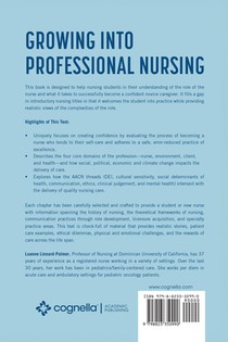 Growing into Professional Nursing achterzijde