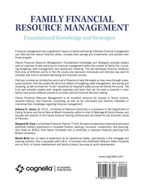 Family Financial Resource Management achterzijde