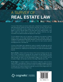 A Survey of Real Estate Law achterzijde