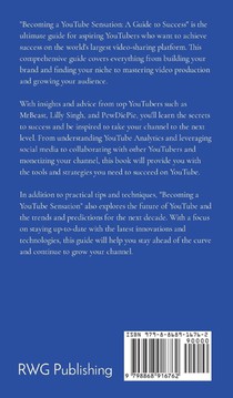 Becoming a YouTube Sensation achterzijde