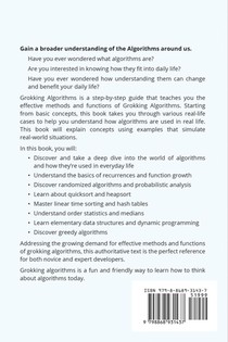 GROKKING ALGORITHM BLUEPRINT achterzijde