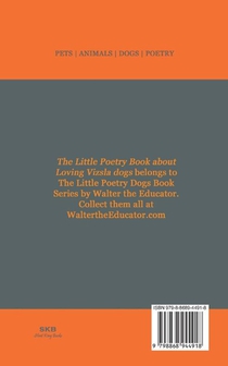 The Little Poetry Book about Loving Vizsla Dogs achterzijde