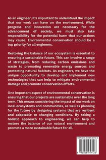 The Engineer's Guide to Environmental Conservation achterzijde