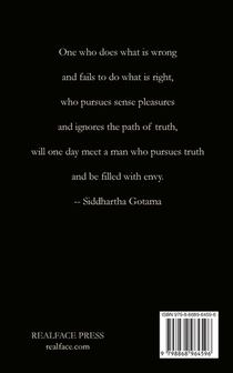Dhammapada achterzijde