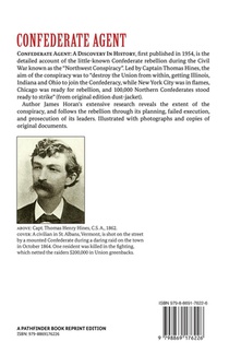 Confederate Agent achterzijde