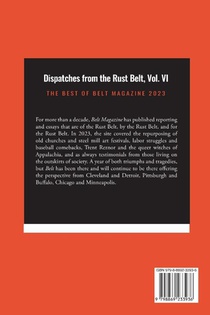 Dispatches from the Rust Belt, Vol. VI achterzijde
