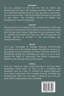 Crafting the Digital Experience achterzijde