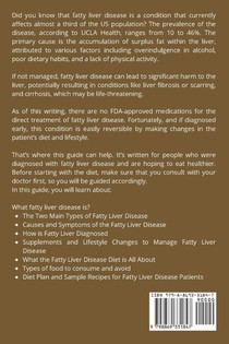 Fatty Liver Disease Diet achterzijde