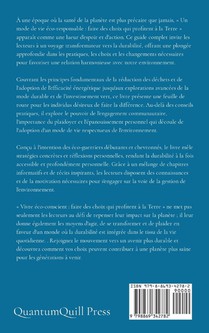 Une vie éco-responsible achterzijde