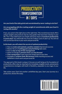 Productivity Transformation in 7 Days achterzijde