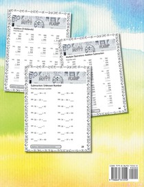 Addition and Subtraction Math Workbook 3rd Grade achterzijde