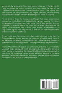 I Am Dynamite The Creeper Book 2 achterzijde