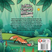 La Fable du Renard Affamé achterzijde