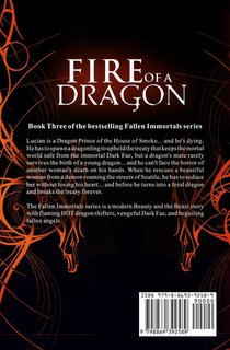 Fire of a Dragon (Fallen Immortals 3) achterzijde