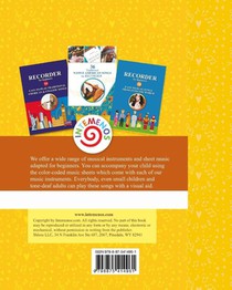 Soprano Recorder Fingering Charts. For Baroque and German Style Recorder achterzijde