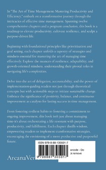 The Art of Time Management achterzijde
