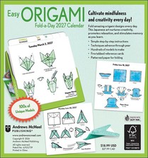 Easy Origami 2027 Fold-a-Day Calendar achterkant