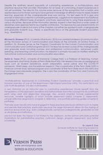 Multidisciplinary Approaches to Culminating Student Experiences achterzijde