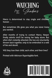 Watching From the Shadows achterzijde