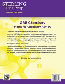 GRE Chemistry Review achterzijde