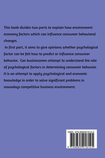 Behavioral Economy Theory achterzijde