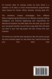 50 Invention Ideas for Startups achterzijde
