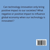 Technology Innovation How Impacts Global Economy achterzijde