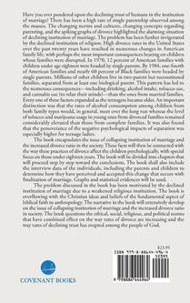 The Effect Of Divorce On Children Under The Age Of 18 achterzijde