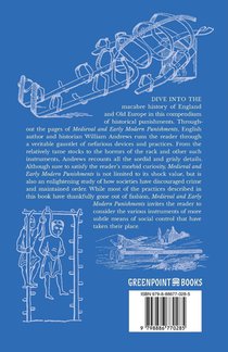 Medieval and Early Modern Punishments achterzijde